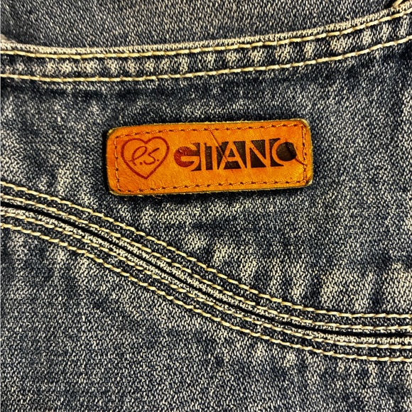 VTG Gitano Classic Blue High Rise Straight Leg Jeans 26” waist - Picture 3 of 7